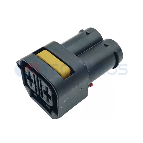 Auto Parts Waterproof Housing Steering Harness Connector for Mercedes-Benz 2-pin Female Plug 2291389-1 2343344-1 - image 4